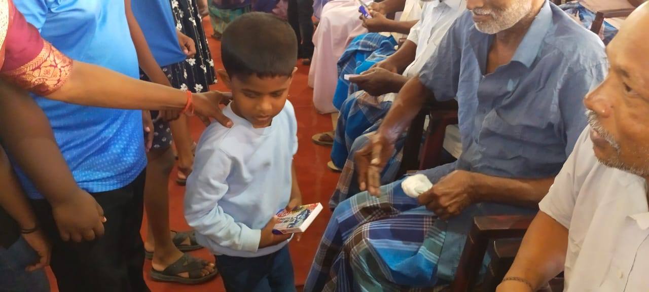 Elders Home Visit – Shanthi Nilayam, Kaithady.