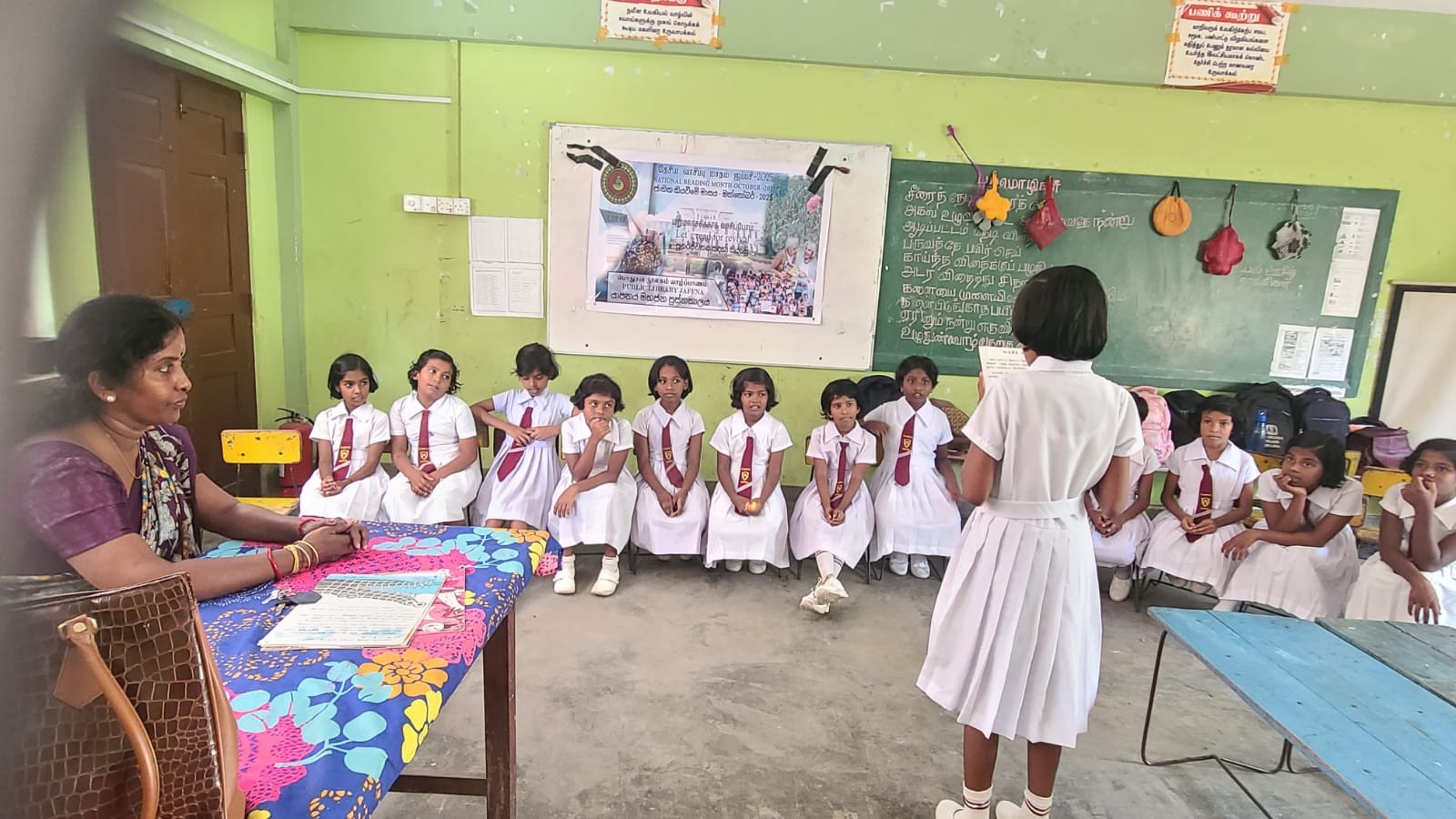 Reading Camp – St.James Girls’ College.