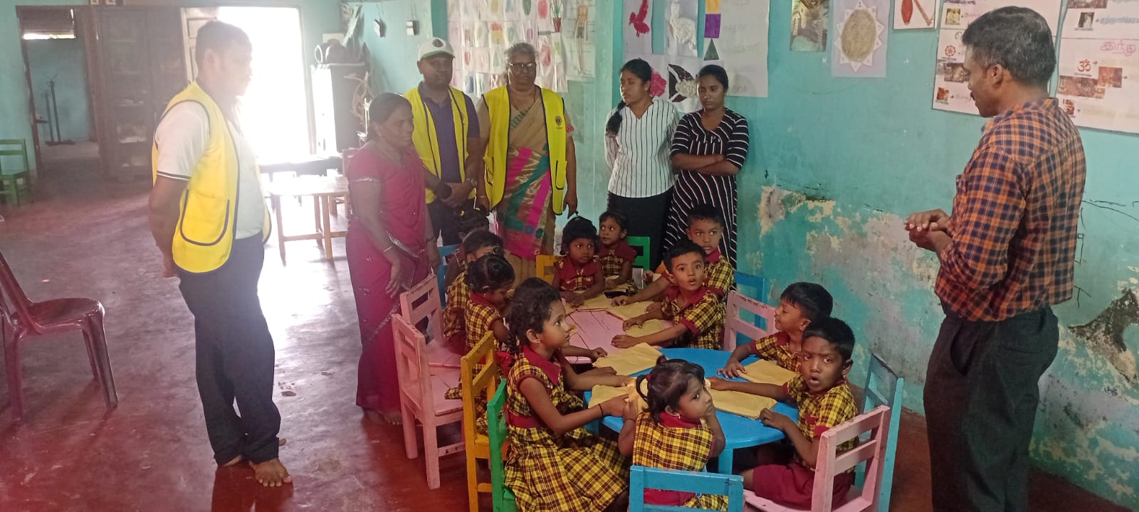Gurunagar Branch – Storytelling – Gurunagar St. Rocks and Thiogu Preschools.